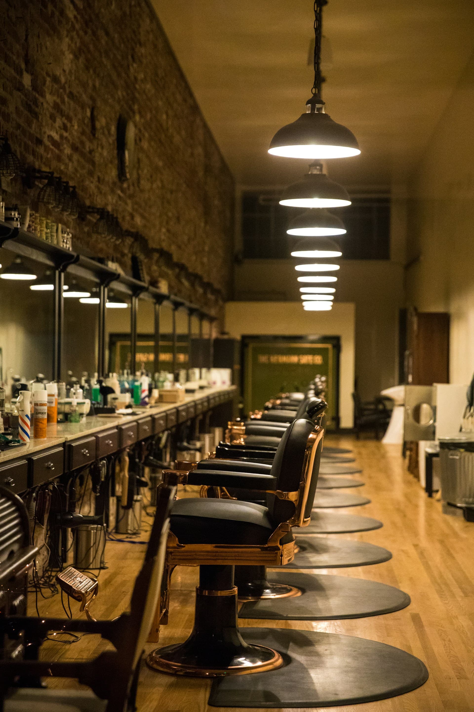 Interior Kings Barbershop
